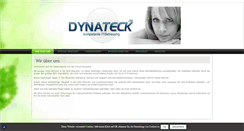 Desktop Screenshot of dynateck.de