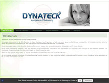 Tablet Screenshot of dynateck.de